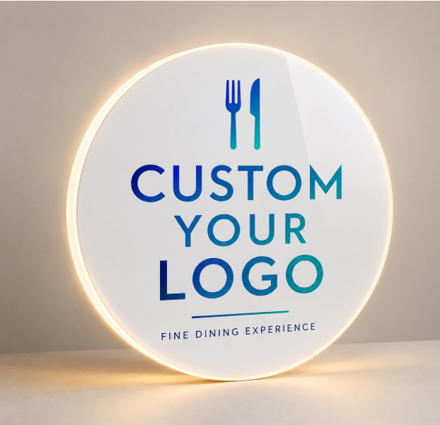 Customized Printed LED Signage Board Acrylic
